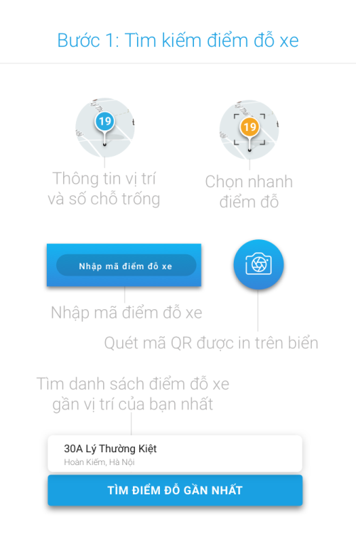 Hôm nay (1/5), Hà Nội bắt đầu thí điểm quản lý chỗ đỗ xe ôtô bằng điện thoại thông minh ảnh 1